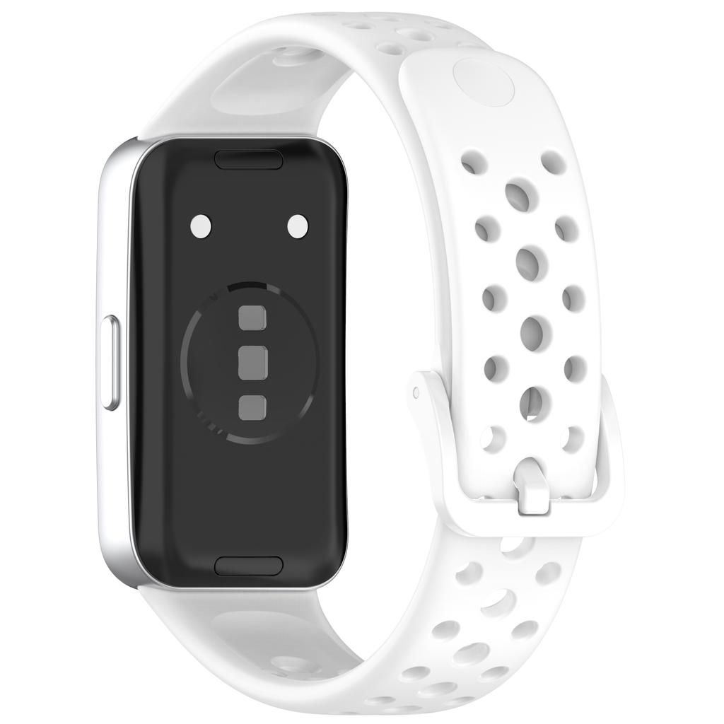 Силиконовый ремешок для Huawei Band 10/10 NFC/9/9 NFC/8/8 NFC, дизайн с множеством отверстий, ремешок для смарт-часов