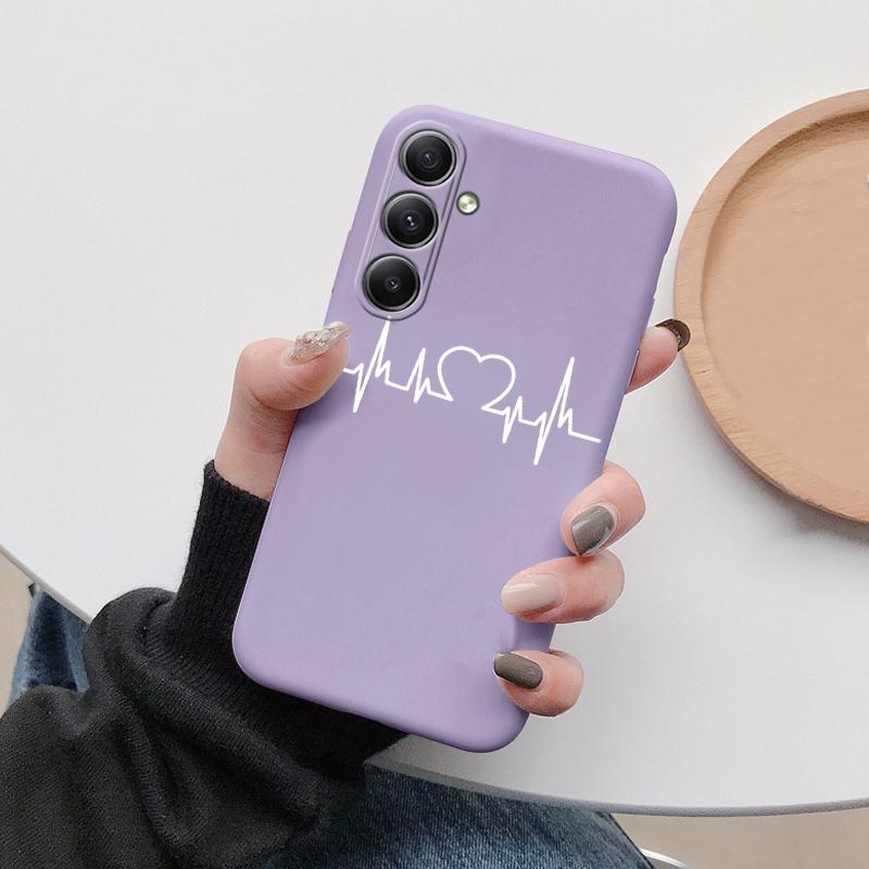 Мягкий силиконовый чехол Heart ButterflySoft для Xiaomi Redmi Note 13 Pro 13C Samsung A35 A55 M35 S24 Huawei Honor 200 iPhone Camera Защитный противоударный чехол