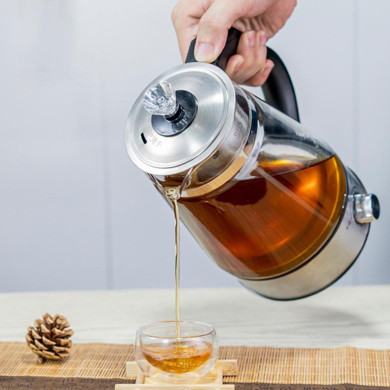 Электрический чайник 110 В/220 В, автоматический паровой распылитель, многофункциональный стеклянный чайник для здоровья, термопот, бытовой чайник для кипячения воды