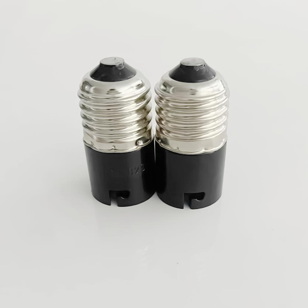 Versatile Bulb Holder E27 To B22 Lamp Holder Adapter Easy Screw In Light Bulb Socket for Home Use Bulb Base Converter