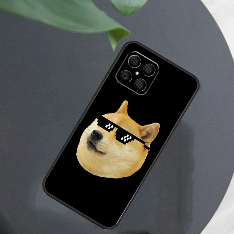 Cheems Doge Meme Funny Doggy For Honor Magic 5 6 7 8 Pro Case For Honor 400 200 50 70 Lite X8c X8b X9a X9b X9c X9d Win RT