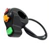 22mm Universal Motorcycle ATV Handlebar Turn Horn On/Off Light Signal Switch