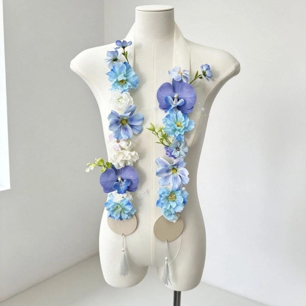 Multi-purpose Realistic Graduation Tie Tie Flowers Welcome Sash Wedding Ceremony