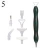 Diamond Painting Resin Diamond Painting Pen Point Drill Pen Alloy Replacement Pen Heads Resin Pen