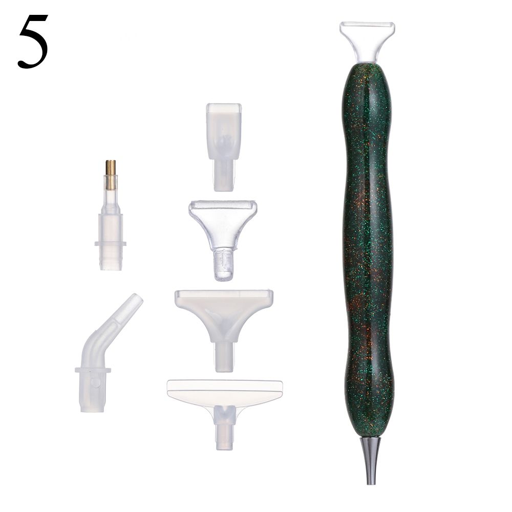 Cross Stitch Alloy Replacement Pen Heads Point Drill Pen Resin Diamond Painting Pen Resin Pen
