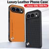 Кожаный чехол Funda для Honor 500 Pro / Honor 500 Чехол-крышка Модная текстура из волокна ПУ-кожа Защита Ударопрочная задняя крышка Capa