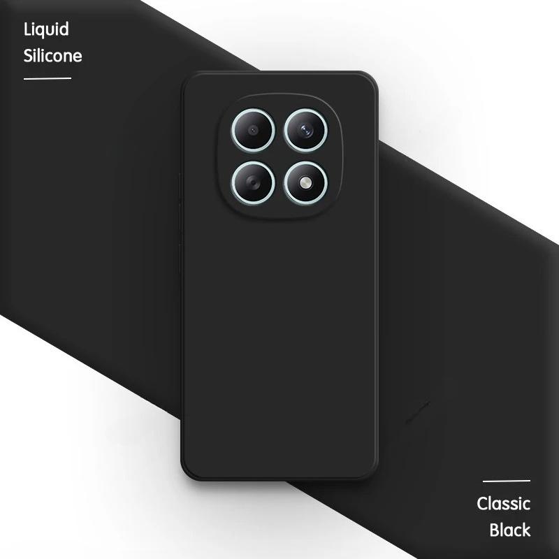 Модный Чехол из Жидкого Силикона с Ощущением Кожи для Xiaomi Poco M8 Pro M7 X8 Pro Max X7 X6 F8 Ultra F7 Note 15 Pro Plus 4/5G