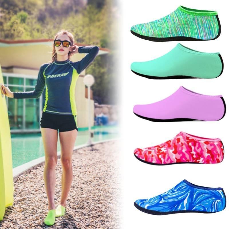 Colorful Non-slip Snorkeling Socks Comfortable Swimming Footwear For Aquatic Adventures