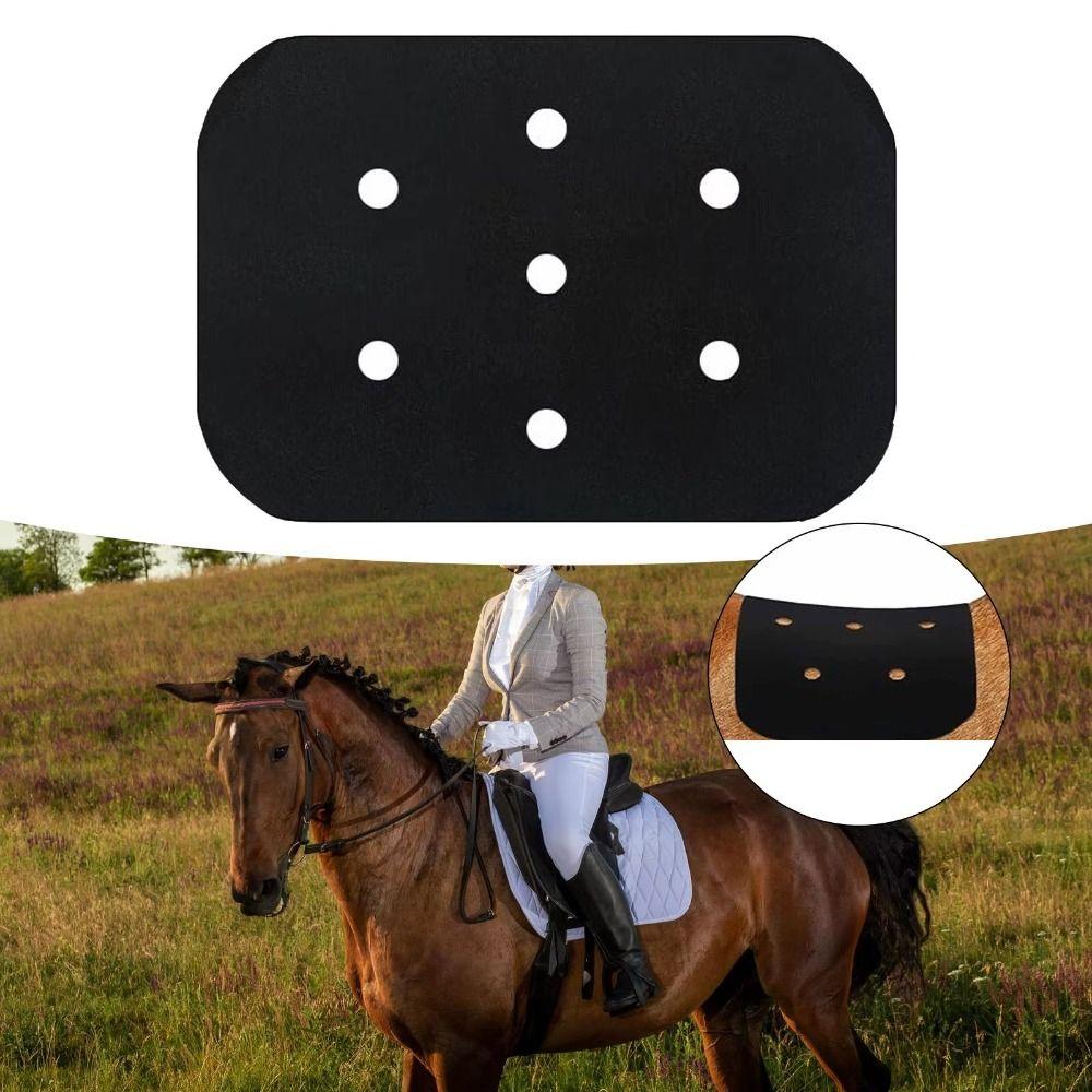 Breathable Bareback Pad Shock Absorption Horse Riding Pad Soft Felt Saddle Pad Schooling