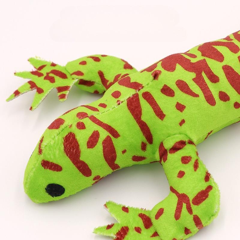Cat Interactive Toy Bite Resistant Simulation Lizard Catnip Plush Chew Toy For Kitten Cats