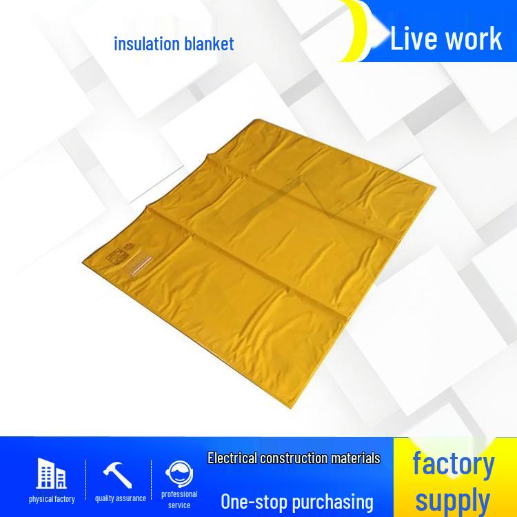 High Voltage Insulating Anti-Shock Electrician's Blanket, Moisture-Proof Pole Wrapping