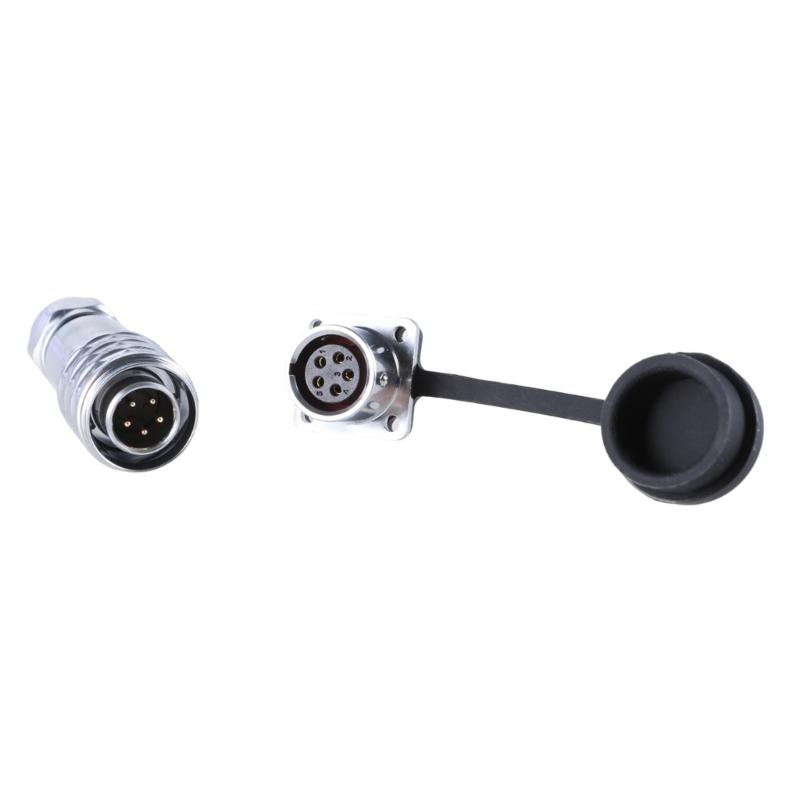 SF12 Connector Plug 2Pin to 9Pin Waterproof Aviation Socket Set for Professional Photography Equipment Cable Connector
