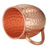 Кружки Moscow Mule PURE Copper объемом 540 мл с кованой отделкой и прочной заклепочной ручкой, вмещают 18 унций