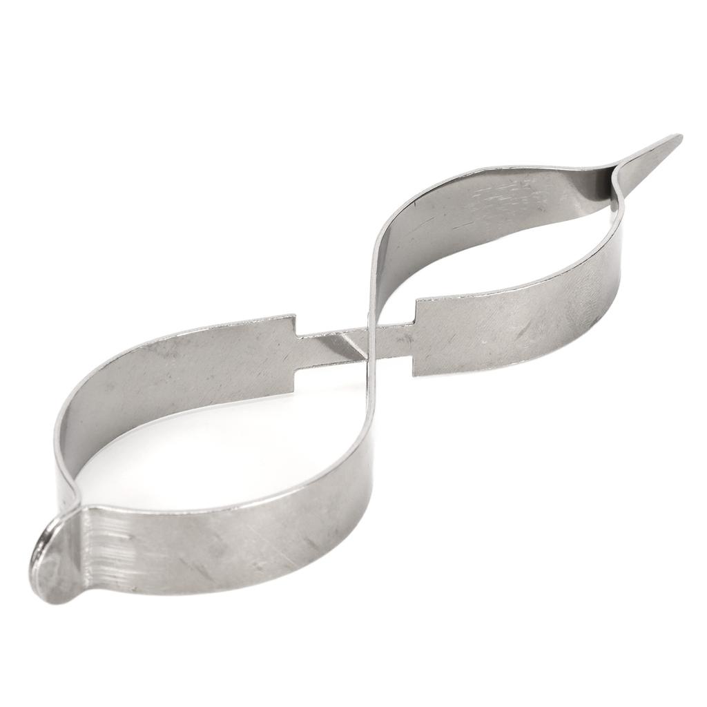 Пинцет для пайки ювелирных изделий из нержавеющей стали с изоляцией, высокой эластичностью, прямым кончиком и перекрестной блокировкой