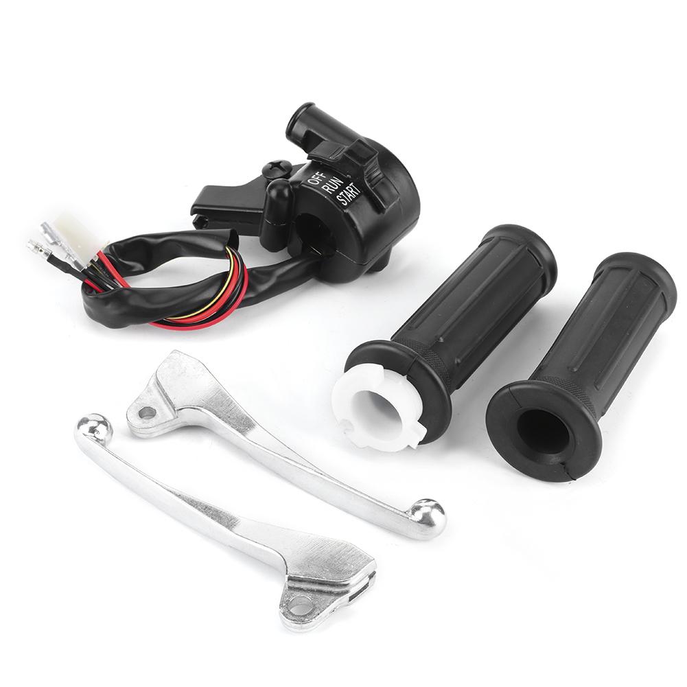 Комплект переключателей дроссельной заслонки мотоцикла, тормозных рычагов, подходит для YAMAHA PW50 PY50 PEEWEE 50 DIRT BIKE