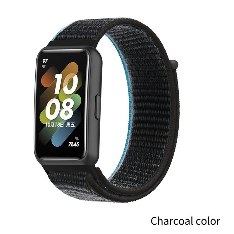High-quality Nylon Strap for Huawei Band 7/ Band7 Sport Woven Band Bracelet Replacement Wristband Smart Watch Accessories