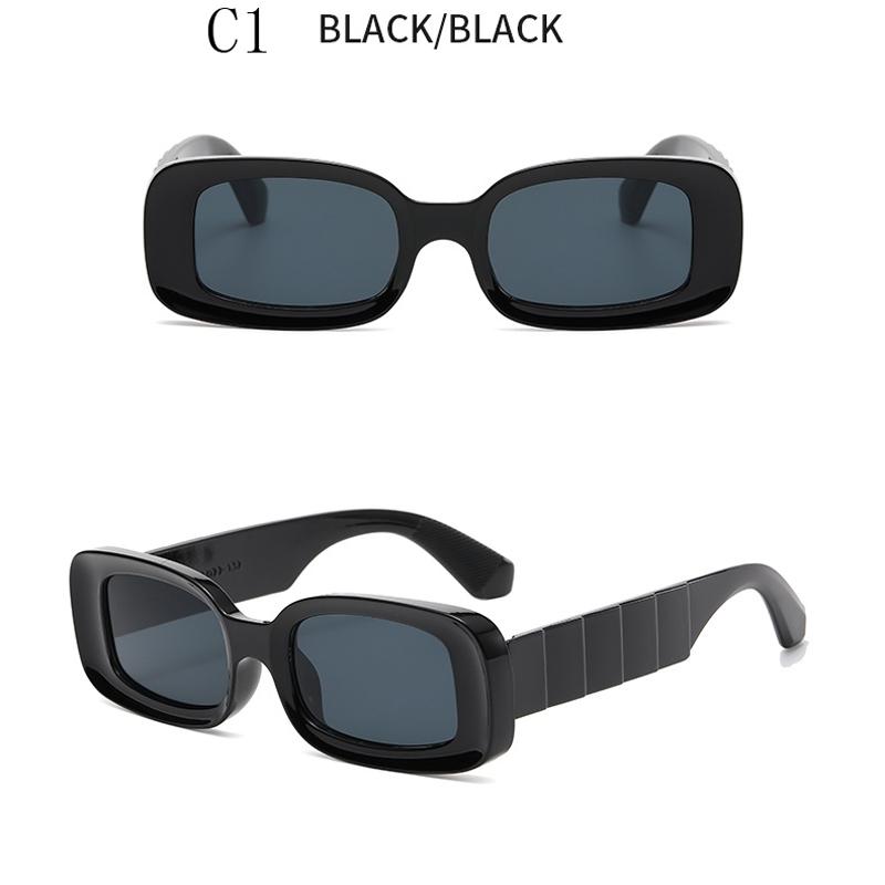 Women Square Colorful transparent Sunglasses Fashion Jelly Color Hip Hop Sunglasses Ladies classic Wild outdoor Shades Rectangle Sun Glasses