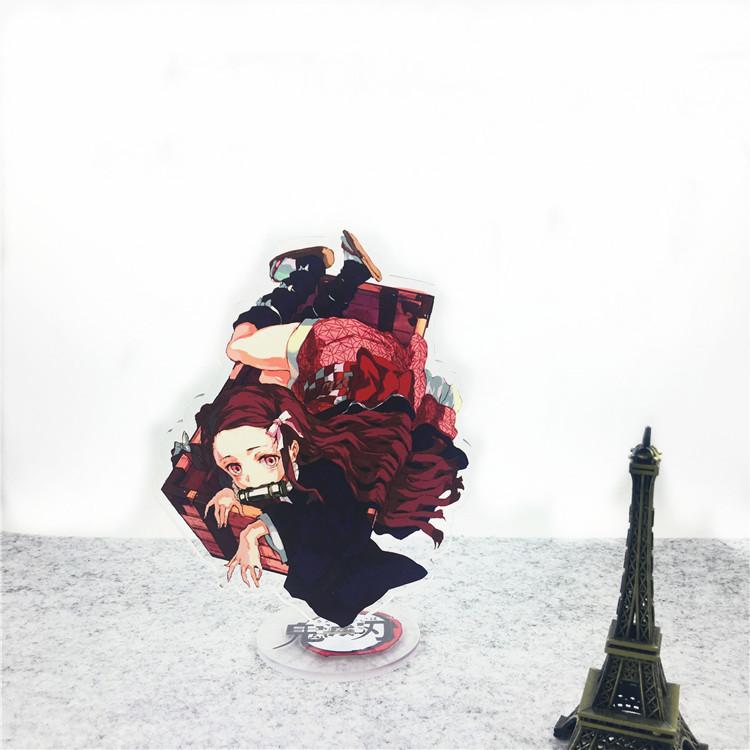 Акриловая подставка с изображением Танджиро и персонажей из «Истребителя демонов» — Идеально для украшения стола и в качестве подарка