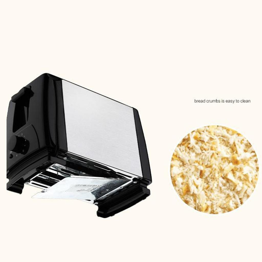 BH 002 Automatic Toaster Multifunctional 2 Slice Toaster Home Breakfast Machine AC 220V