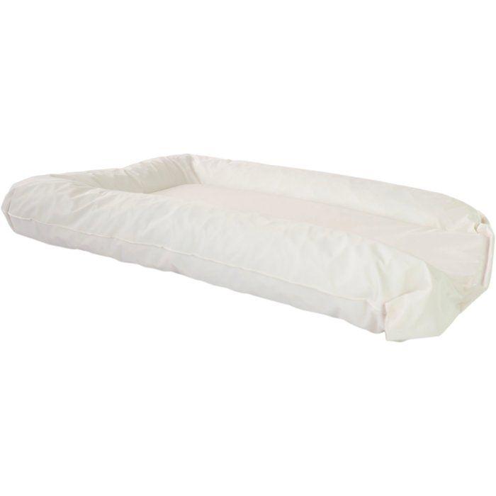 Matelas à langer - TINEO - FLOCONS - PVC - Ecru