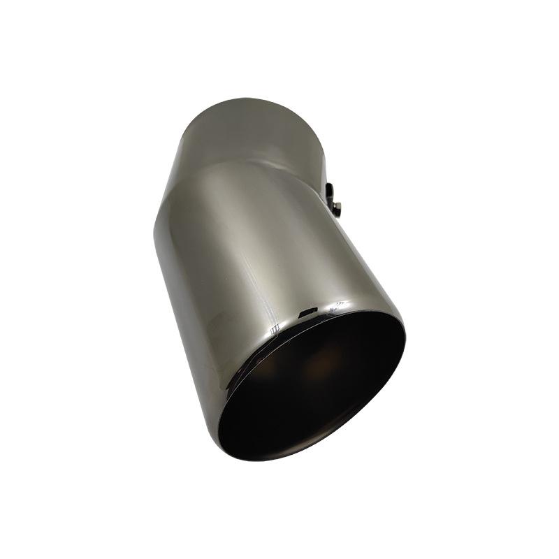 Land Cruiser LC200 Titanium Black Clamped Tailpipe Exhaust Modification