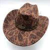 Этнический стиль леопардовый принт бычья голова украшение для ремня универсальное для четырех сезонов мужская и женская мода цилиндр британский стиль цилиндр