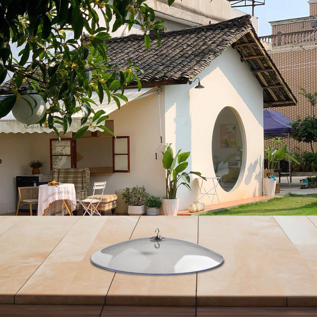 Хорошая производительность Долговечный Универсальный Кормушка Защита от непогоды Дефлектор 1 шт. Совершенно новый Прозрачный Для кормушек для диких птиц