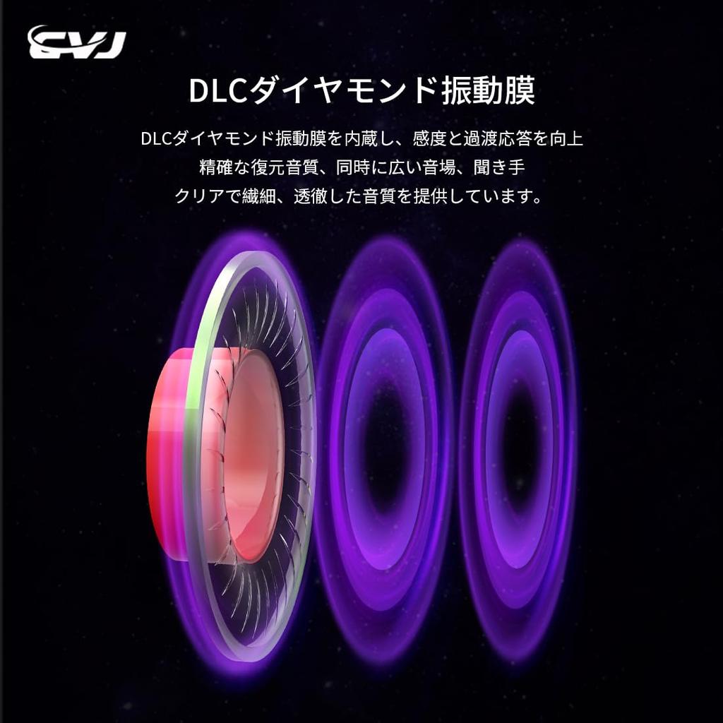 CVJ Nightelf (Версия без печати символов) Проводные наушники-вкладыши IEM с двойными динамическими драйверами 6мм+10мм, динамическим драйвером 8мм, посеребренным кабелем, DLC