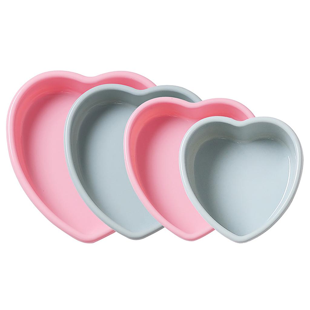 Multi-purpose Cake  Silicone Round Love Heart-shaped Layered Cake Pan