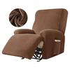 1/2 Seater Recliner Sofa Cover Elastic Velvet Relax Armchair Slipcover All-inclusive Lazy Boy Chair Covers Furniture Protector