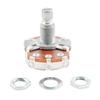 Alpha Potentiometer, 24, 500K, B-Curve, Metric Size, for Electric Guitar/Bass (Pack of 4)