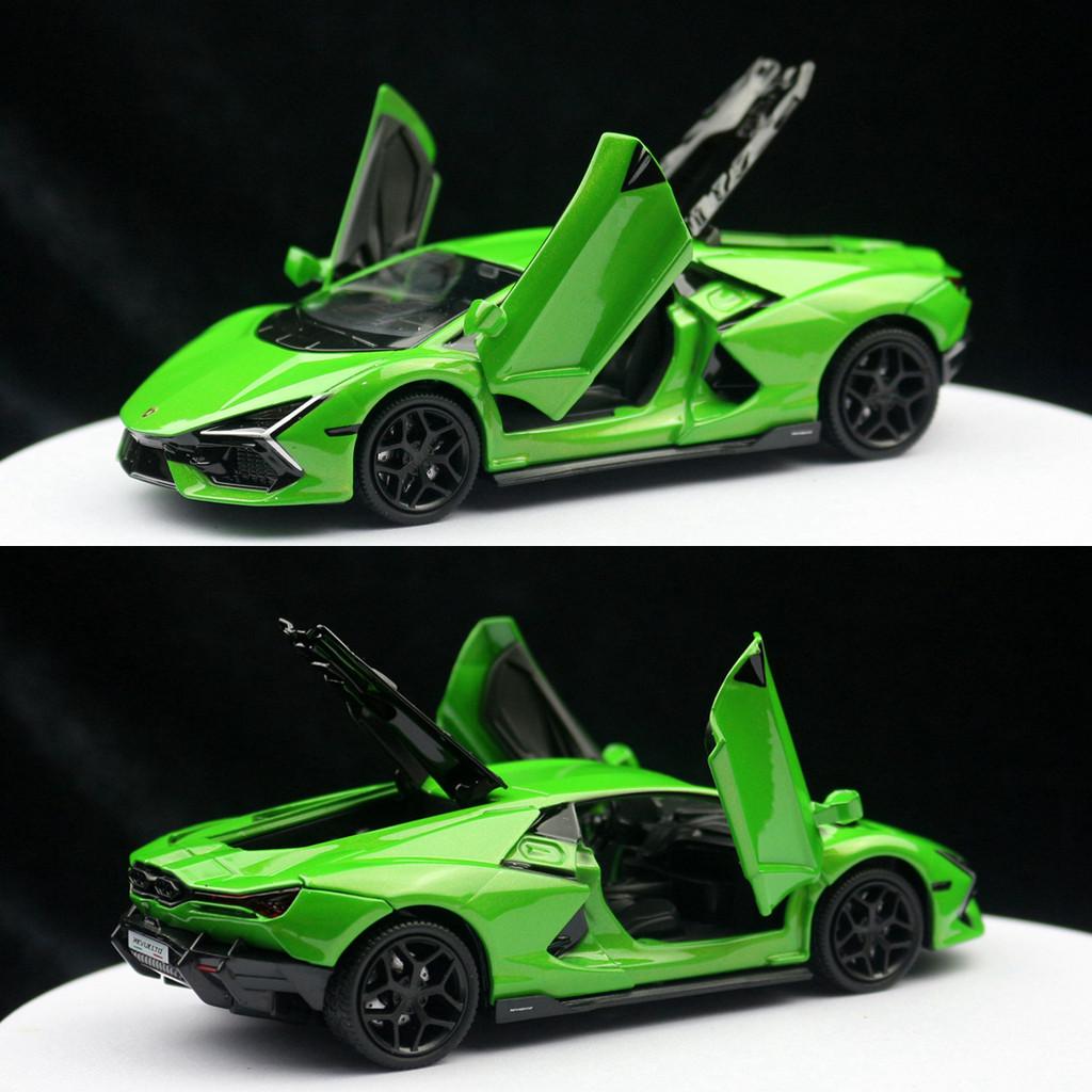 Alloy Lamborghini Sports Car Model With Light Sound Doors For Kids Playroom