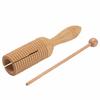 Wooden Agogo - REIG - Agogo - Wood - 4.5x4.5x20 Cm - Hand Percussion Instrument