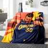Golden State Warriors Team Blanket Ultra-Soft Perfect for Office Seaside Sofa Four Seasons Multipurpose Modern Style Birthday Christmas Gift Blanket