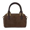 Retro Korean Handbag Boston Suede Versatile Oneshoulder Crossbody Small Pillow Bag