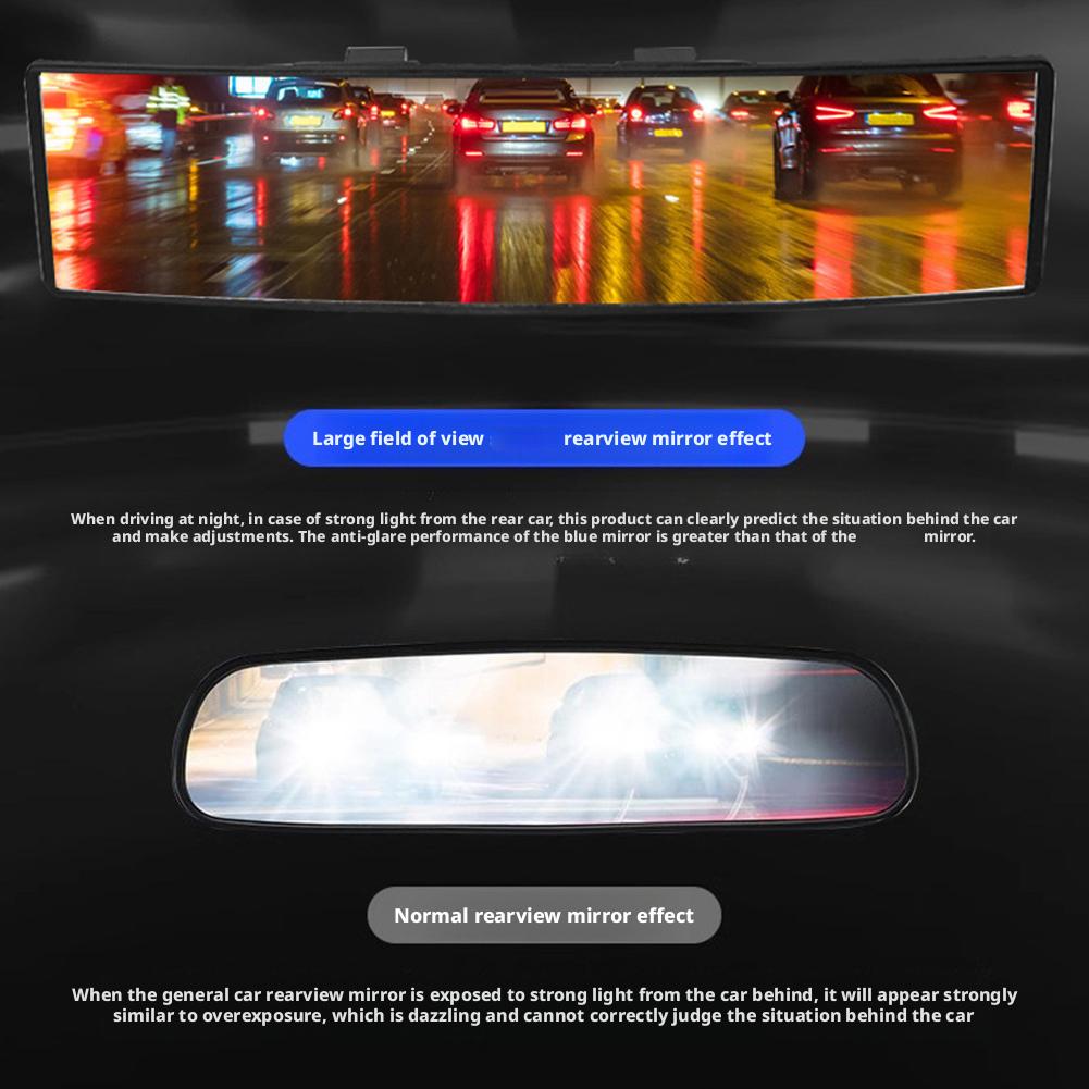 Car Modification Mirror Universal Clip-on Wide Angle Rearview Mirror for Car Suv Trucks Enhance Driving Safety Reduce for Car