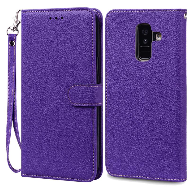 J8 Case For Samsung Galaxy J8 2018 Case Wallet Leather Flip Case For Samsung J 8 J8 2018 J810F Book Cover Coque Fundas Etui