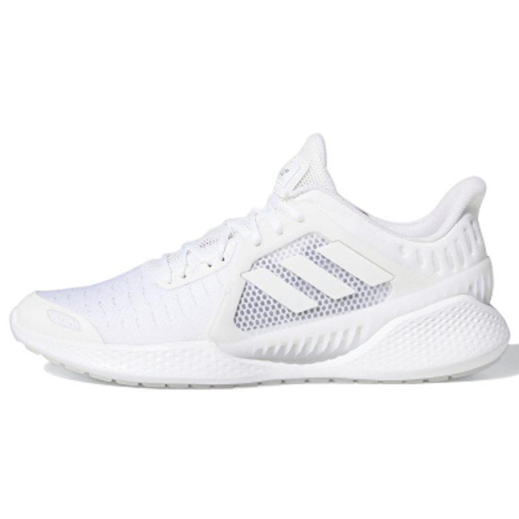 adidas Climacool 2.0 Ткань Дышащие Низкие Беговые Кроссовки Унисекс Белый EG1129
