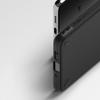Durable and flexible Galaxy A73 Onyx black case