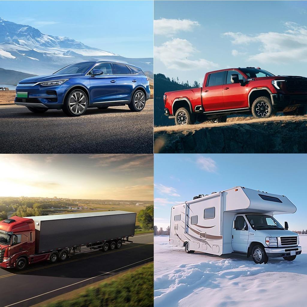 BESULEN 2PCS H7 Car LED Resistor Kit, 50W 6Ohm Vehicle Headlight Anti Flicker Error Decoder, Auto Fog Turn Signal Bulb Load Resistor Relay Harness