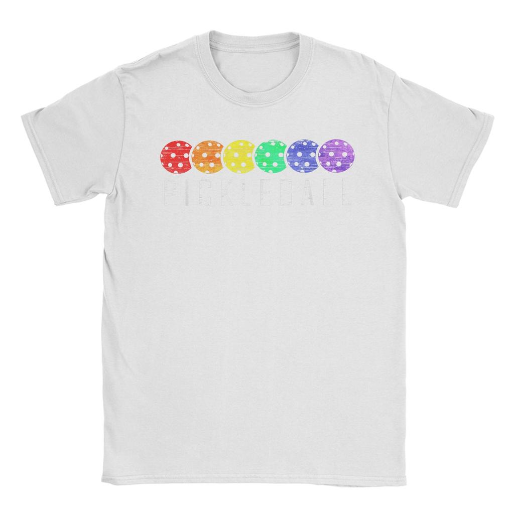 Unisexs TShirt Pickleball Funny Paddle Sports Player Creative 100 Cotton Tees Short Sleeve T Shirt Round Collar Tops Unique