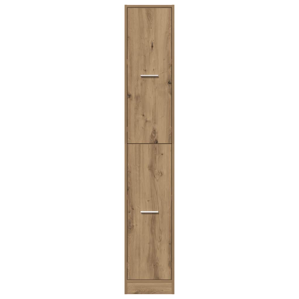 Vidaxl Apothekerschrank, Artisan Eiche, 30X41X174,5 Cm