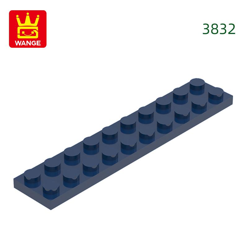 Нетоксичный 34 шт./лот 3832 2x10 Базовый строительный блок Moc Детали платы Совместимые с кубиками DIY Сборные игрушки для детей Подарочная коробка