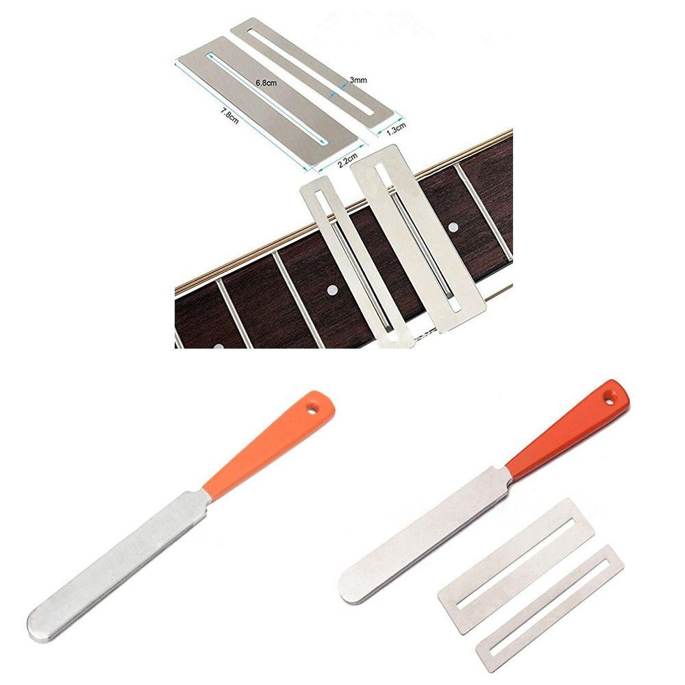 Polishing Finger Plate Kit Guitar Fret Wire Sanding Stone Protector Fingerboard Protection Gasket