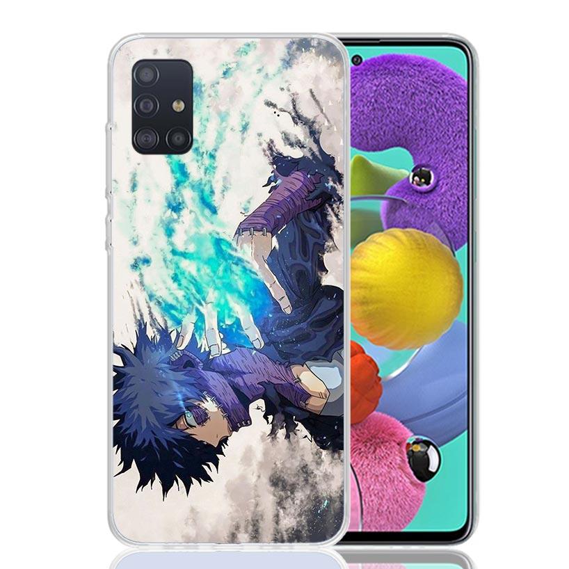Чехол для телефона My Hero MHA Даби Bnha для Samsung Galaxy A52 A32 A22 A12 A02S A50S A30S A51 A31 AA71 Note 20 Ultra 10 S10 Plus Galaxy