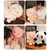 Adorable Mushroom Panda Plush Toy Perfect Gift For Children And Girls 25cm