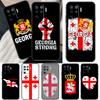 Georgia Flag Phone Case For OPPO A54 A74 A94 A53S A1K A15 A16 A3S A5S A83 A91 A93 A5 A9 A53 A31 A52 A72