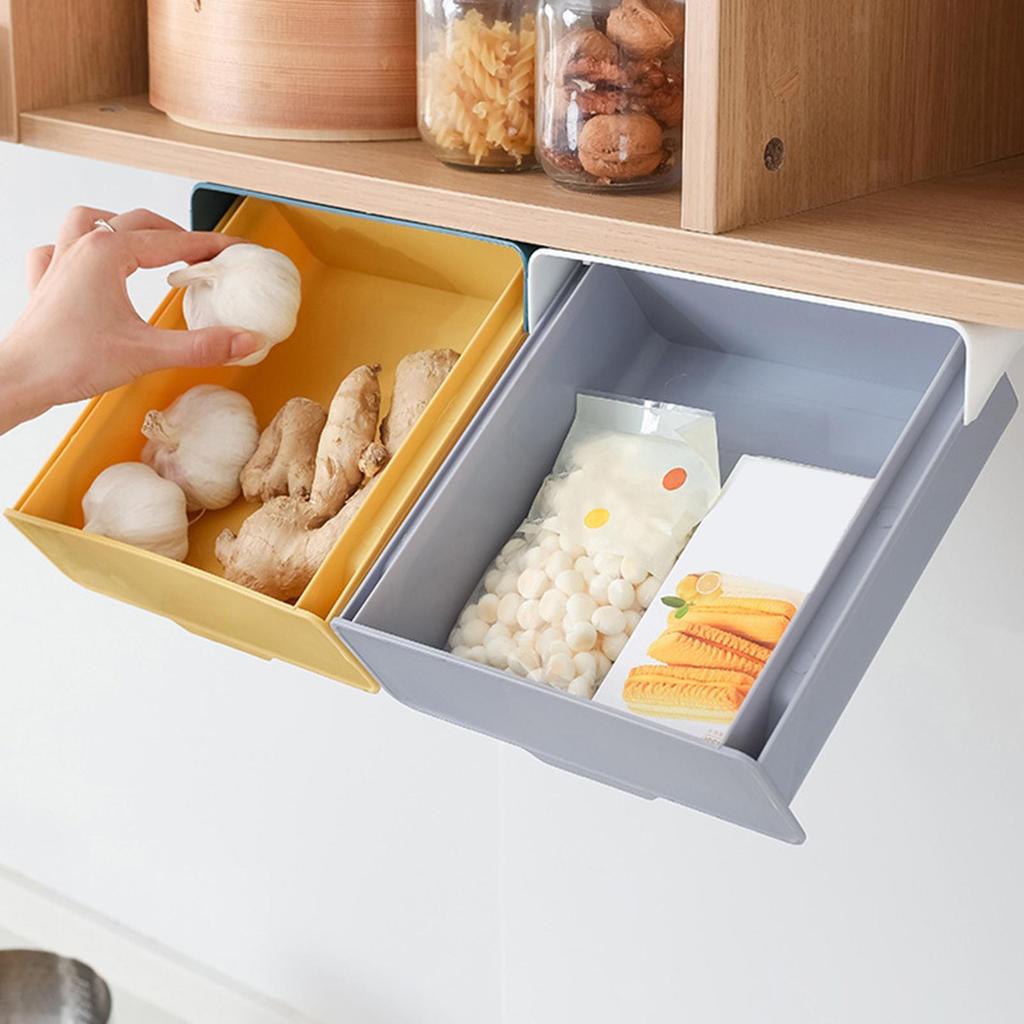 Кухня под шкафом, выдвижной ящик для хранения стола, организация ящика для хранения