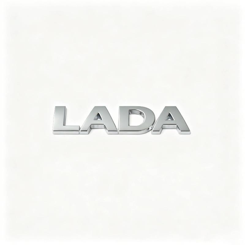 Подходит для российской Lada LADA персонализированная модификация 3D трехмерная металлическая наклейка на автомобиль задняя наклейка наклейка с буквой