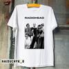 Radiohead Рок-группа Унисекс Белая Футболка Размер S-5XL Унисекс Футболка